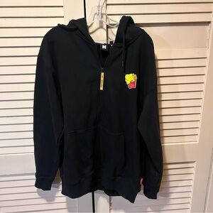 BTS x McDonald’s Melting Collection Collaboration Full Zip Hoodie Size Large